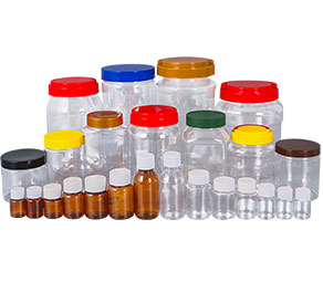 jjzzxx透明瓶系列产品采用全新PET原料通过注拉吹工艺制作而成，安全环保，适用于酱菜、话梅、蜂蜜、食用油、调味粉、饮料、中药、儿童玩具等各种行业包装。